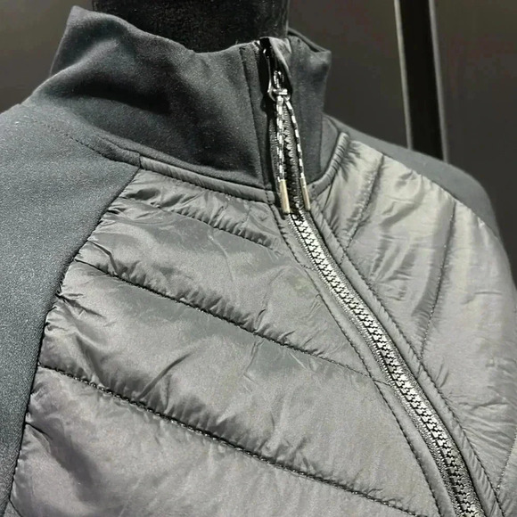 Marika Revive,Drywik finish,zip up,thumb holes,pockets,quilt puffer panel jacket - Picture 2 of 15